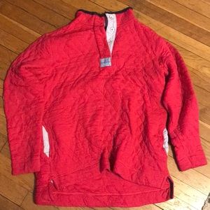 Southern tide quilted pullover